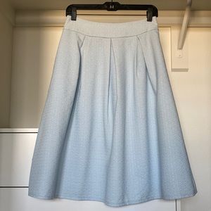 Traffic People pretty blue floral skirt